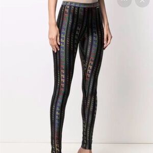 Versace Neon Greca Legging